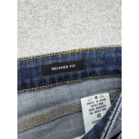 Judy Blue Jeans Womens 30 Blue JB8271‎ DK Relaxed Fit Distressed Stretch Denim - Picture 8 of 12